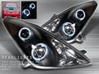 Фары Angel Eyes для Toyota Celica 00-05 (черные)