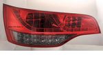 Фонари задние для Audi Q7 красные, тонированные, светодиод Sonar