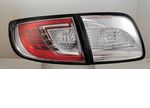 Задние фонари для Mazda 3 (03-08), хром, светодиод