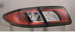 Задние фонари для Mazda 6 (02-07), черные, светодиод